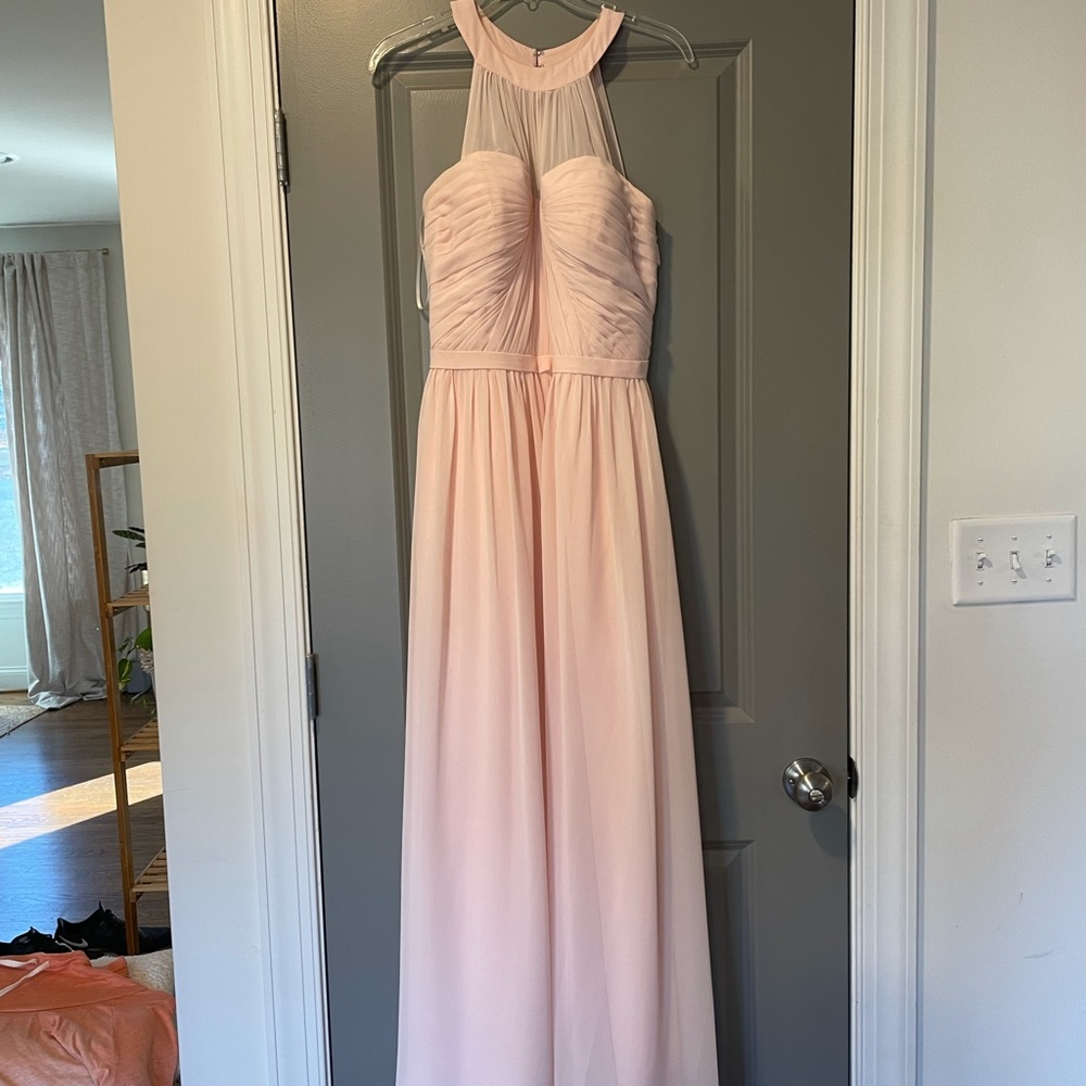 Soft pink gown from Camille La Vie